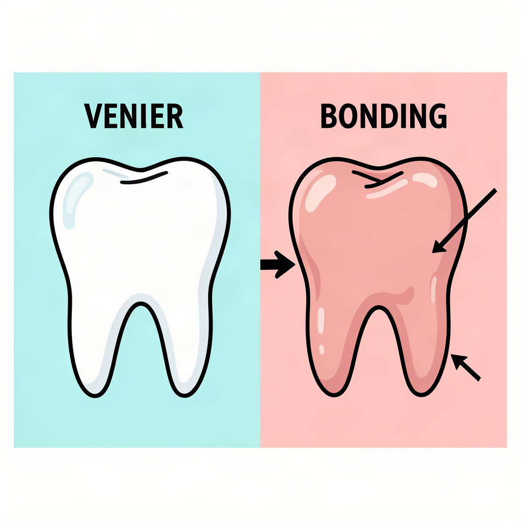 Veneers vs. Bonding